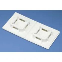 ADHESIVE MOUNT WITH RUBBER ADHES, 1IN X 1